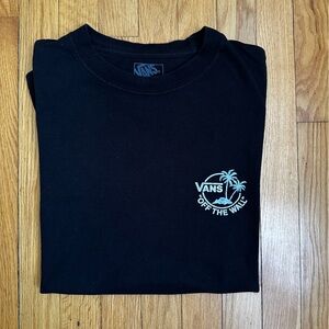 Vans Black Men's Palm Tree T-Shirt